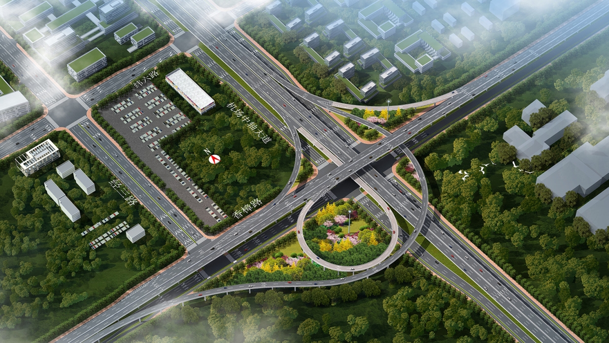 长沙黄花机场周边集疏运道路建设项目